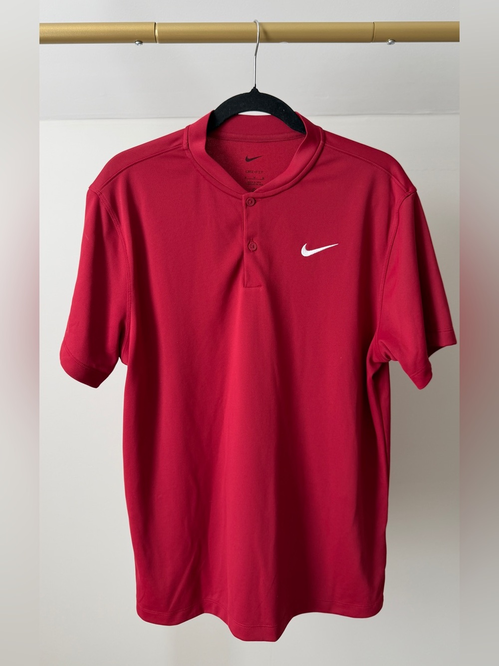 Nike Men's NikeCourt Dri-FIT Blade Collar Tennis Polo Sz M